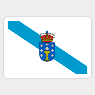 Flag of Galicia, Spain Magnet